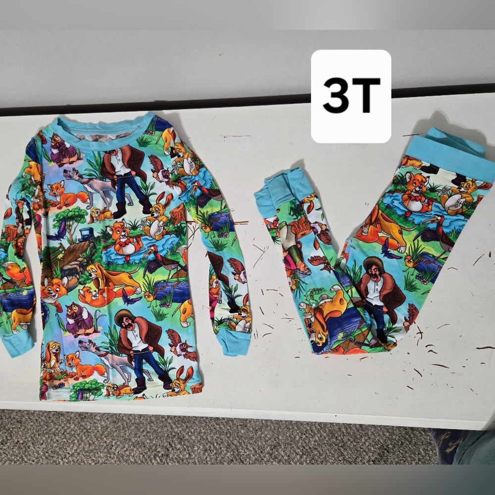 Fox And The Hound Bamboo Pjs
